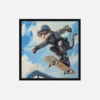 Skateboarding Cool Cat 1 Skateboarding Cat Canvas Art