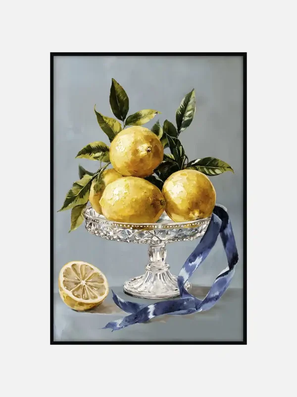 Lemon Still Life Canvas Art
