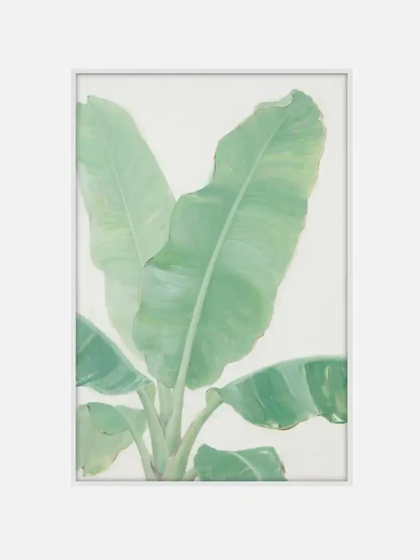 Plantain Leaf Canvas Painting