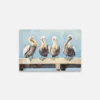 pelican-2 Coastal Pelican Canvas Art