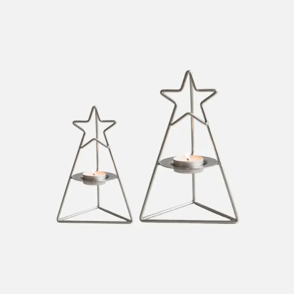 Christmas Metal Wire Candle Holder Christmas Metal Wire Candle Holder