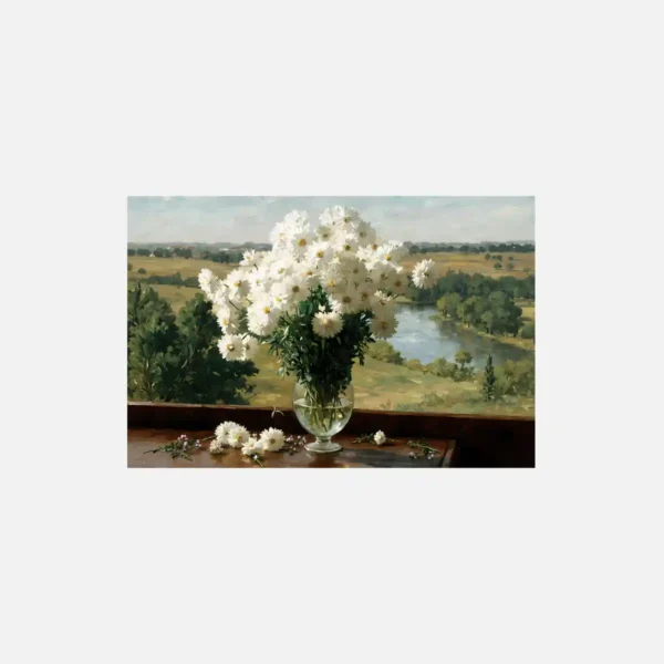 Daisy Canvas Wall Art