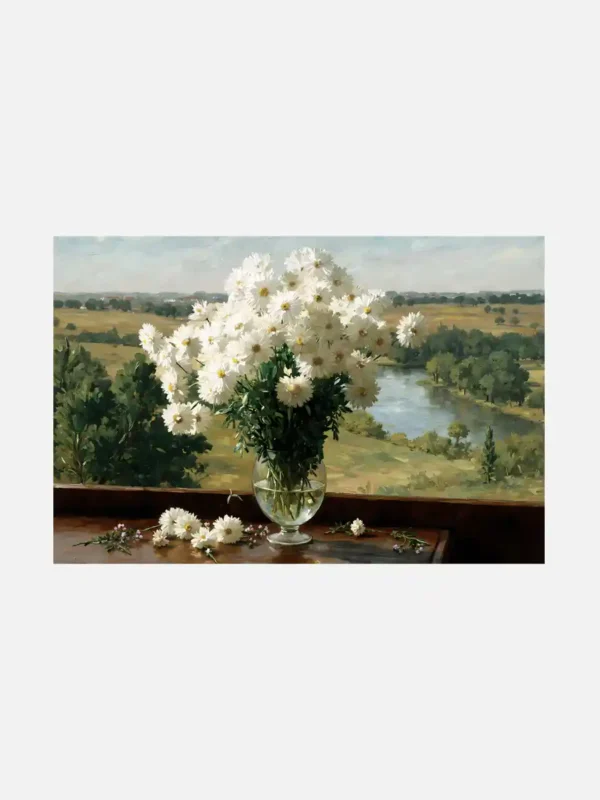 Daisy Canvas Wall Art