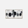 Modern Metal Leaf Wall Art