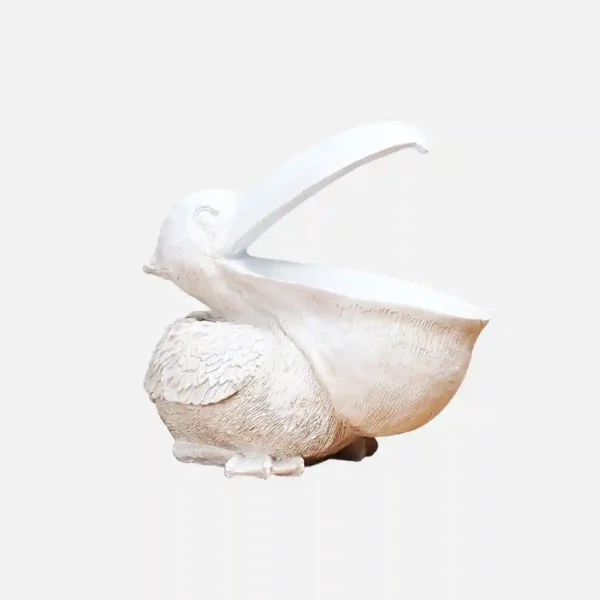 Pelican resin ornament 3 Pelican Resin Ornament