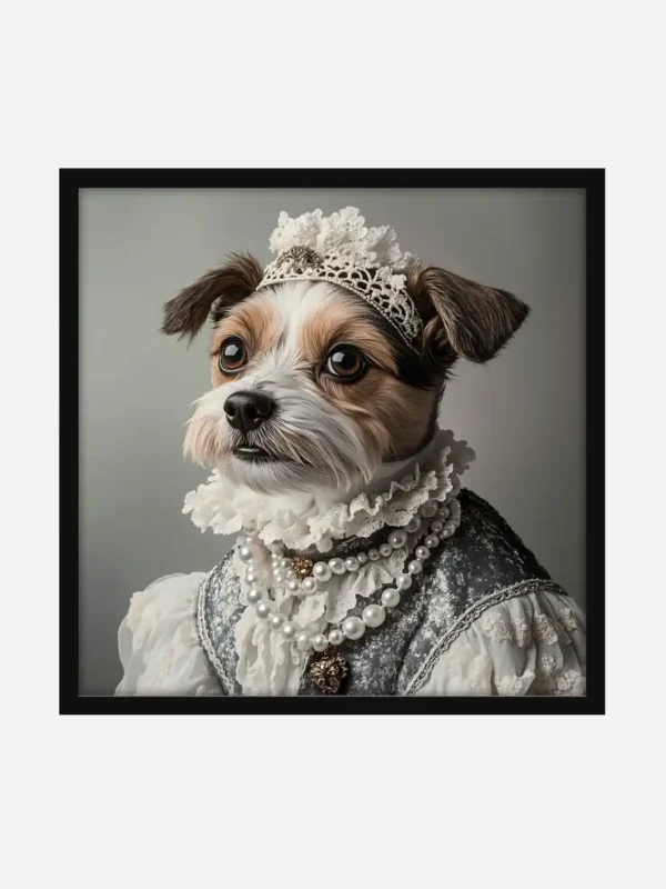 dog1 Canine Canvas Painting